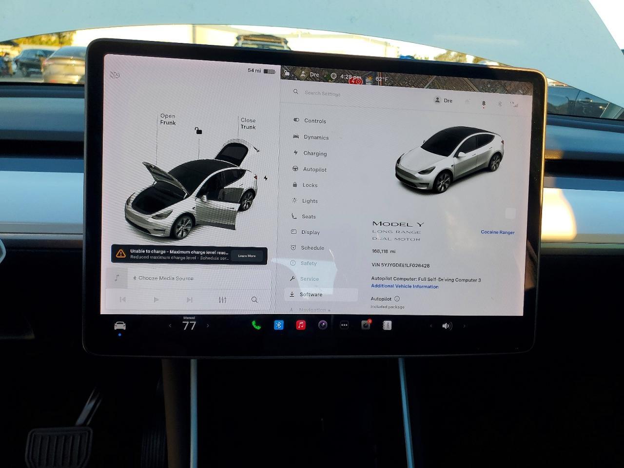 2020 TESLA MODEL Y