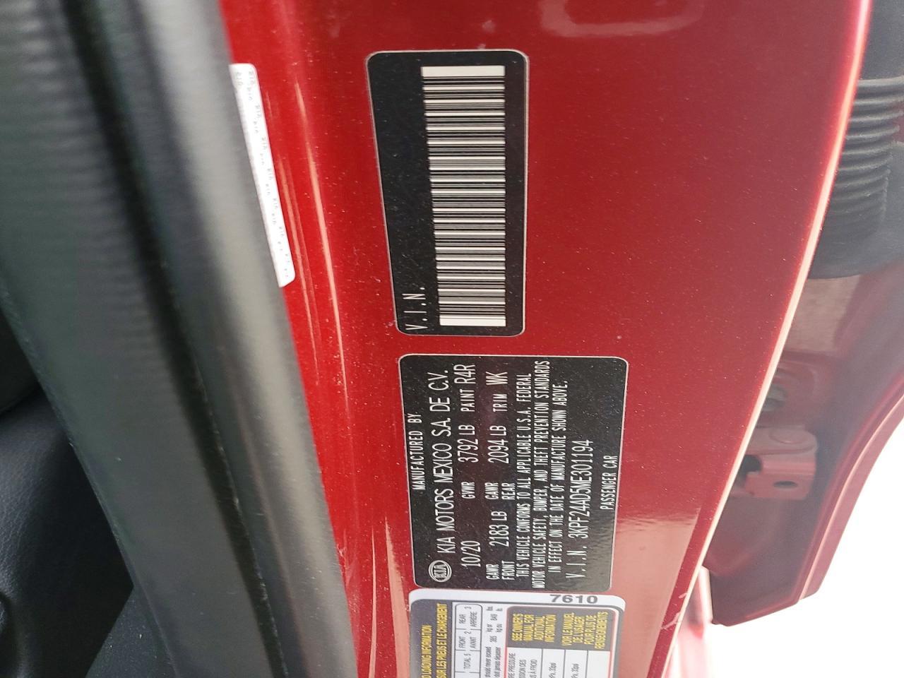 2021 KIA FORTE
