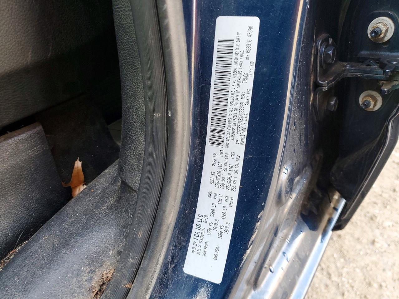 2019 RAM 1500