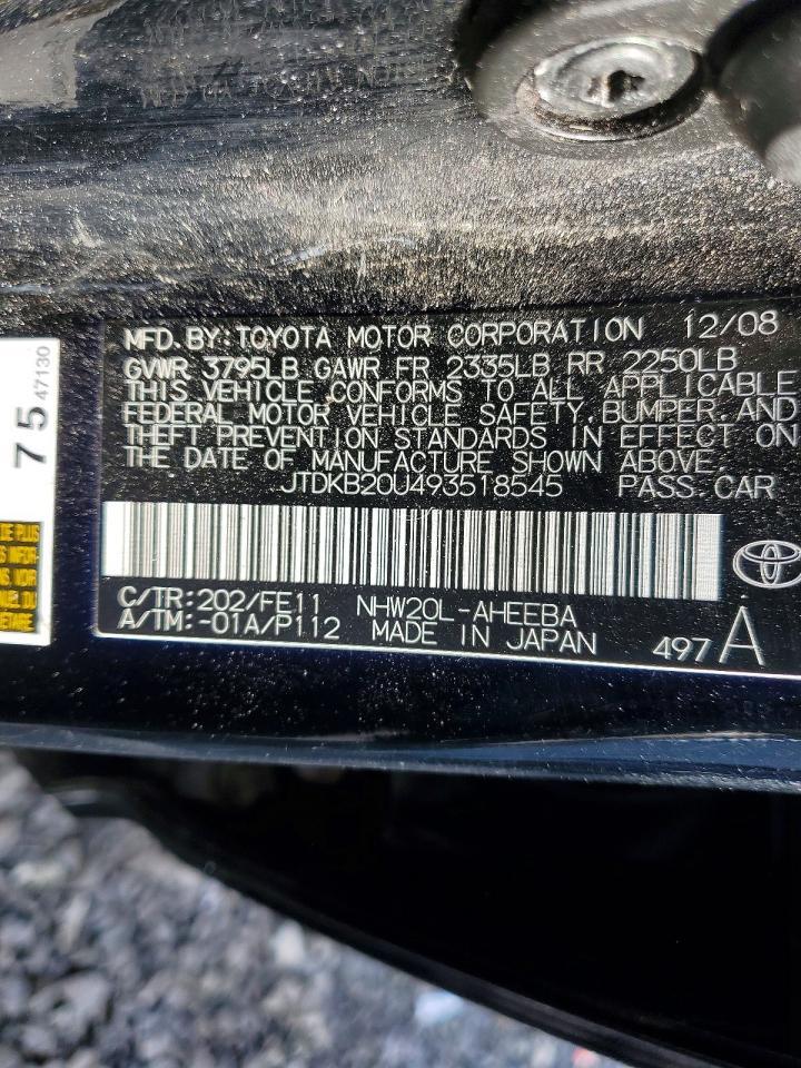 2009 TOYOTA PRIUS