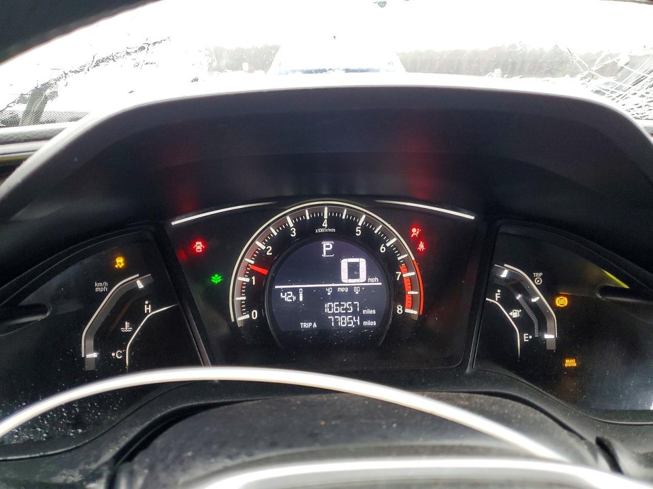 2016 HONDA CIVIC