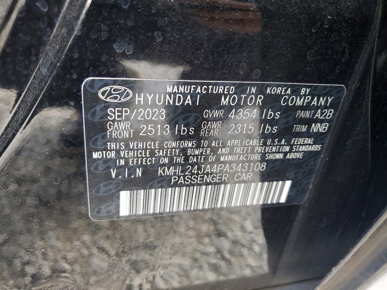 2023 HYUNDAI SONATA