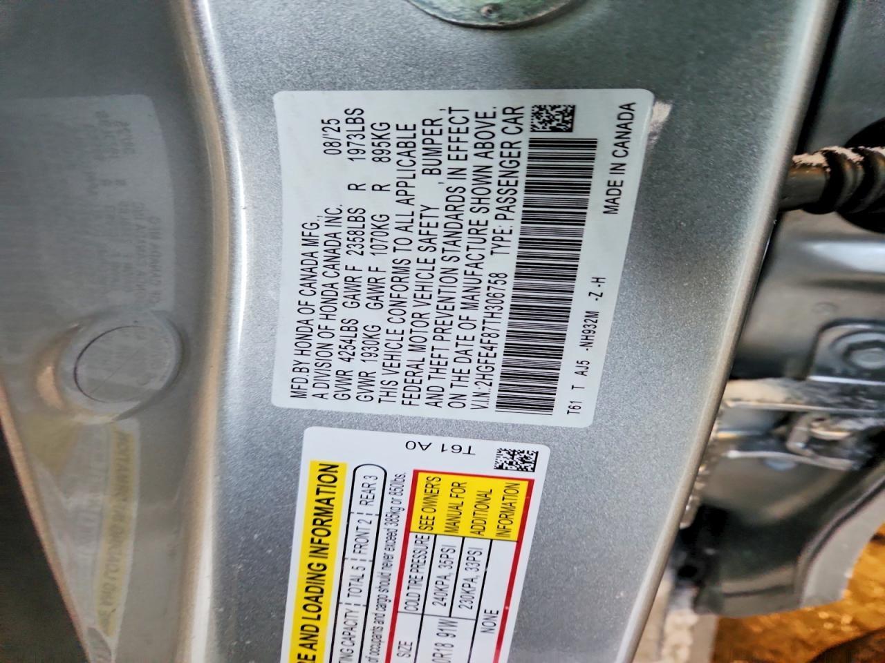 2026 HONDA CIVIC