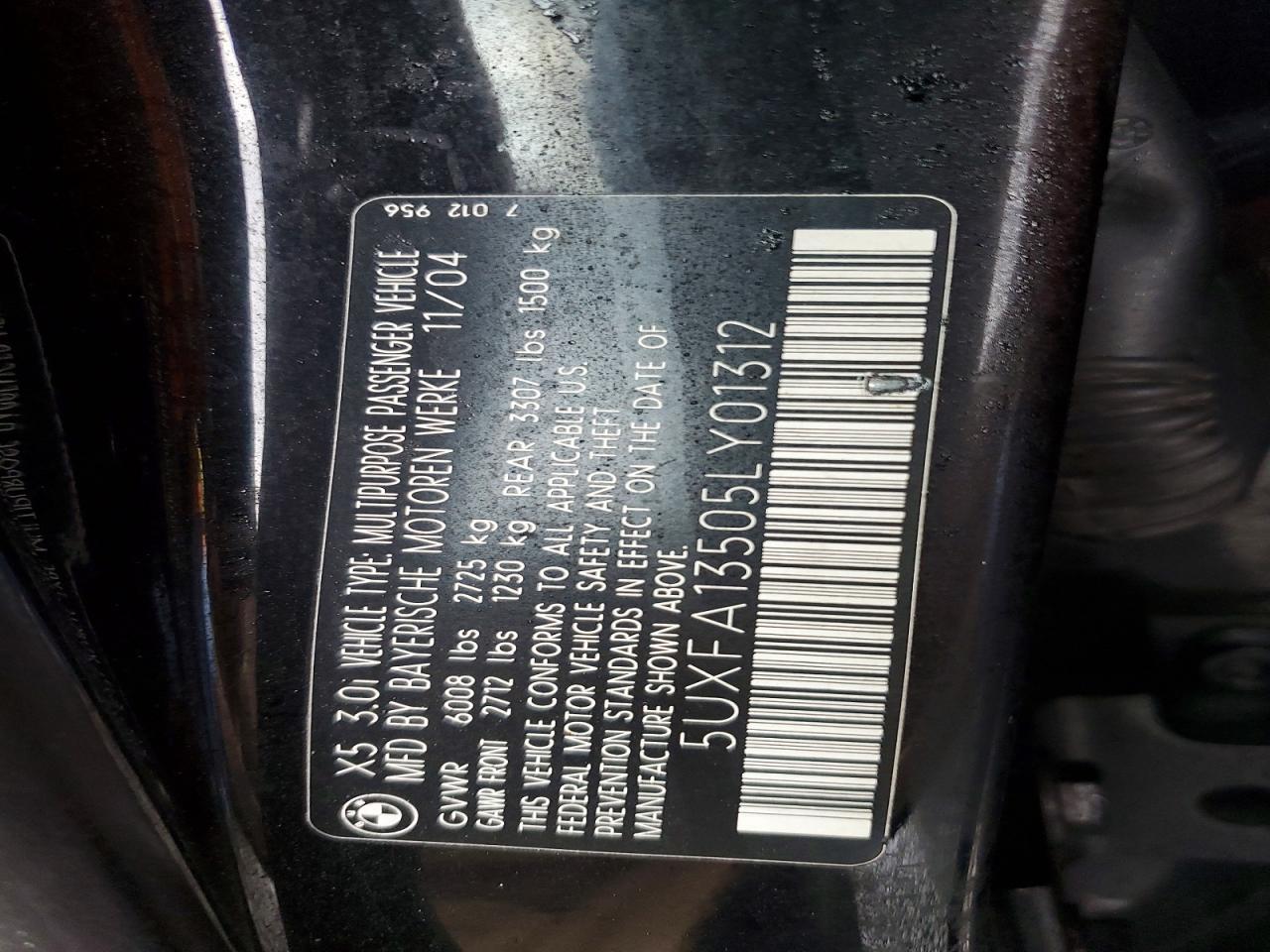 2005 BMW X5