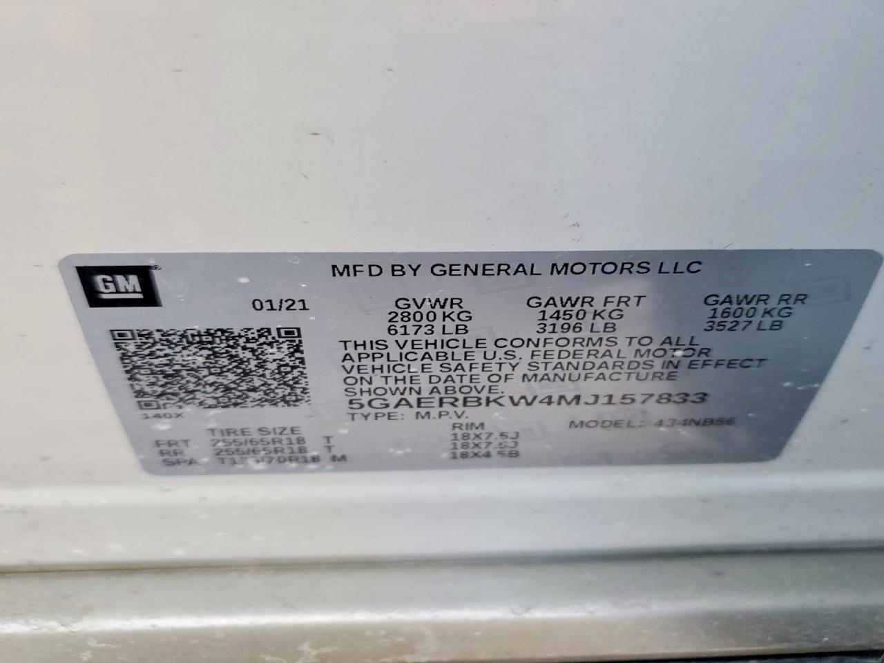 2021 BUICK ENCLAVE