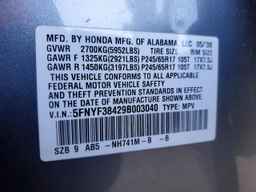2009 HONDA PILOT
