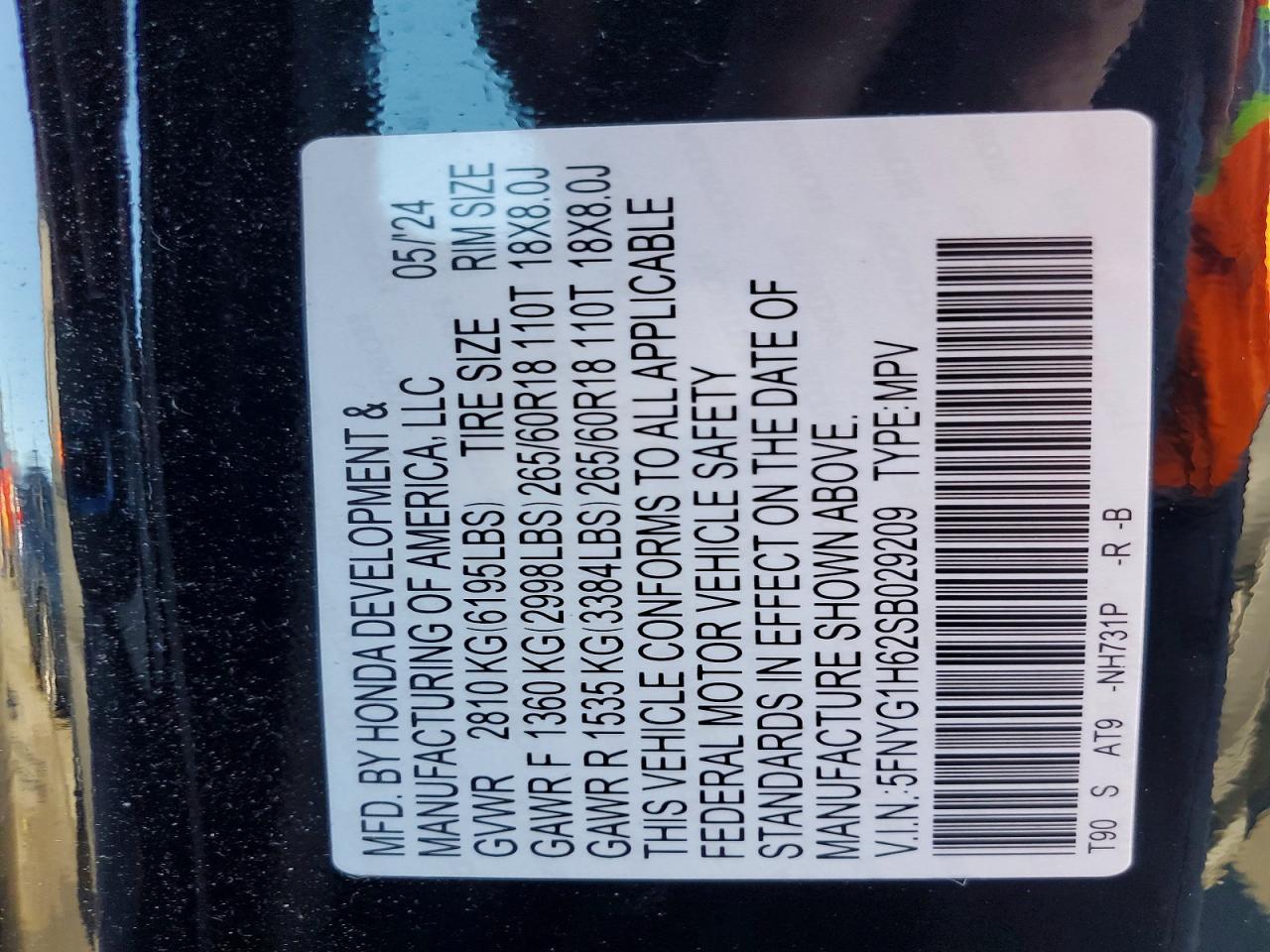 2025 HONDA PILOT