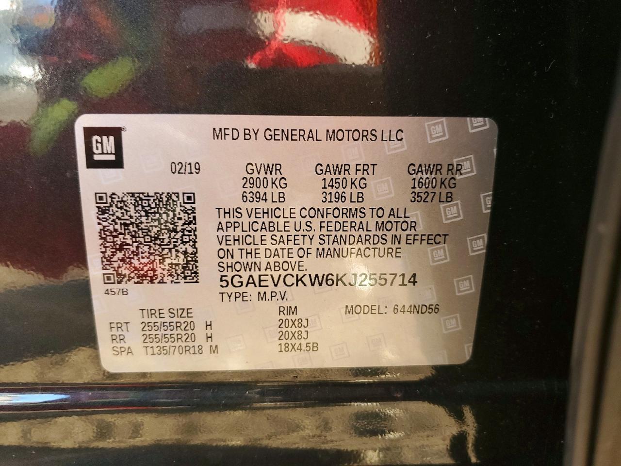 2019 BUICK ENCLAVE AVENIR