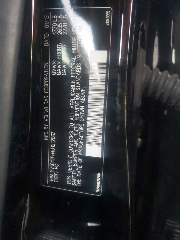 2013 VOLVO S60