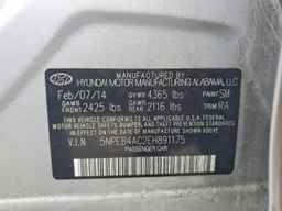 2014 HYUNDAI SONATA