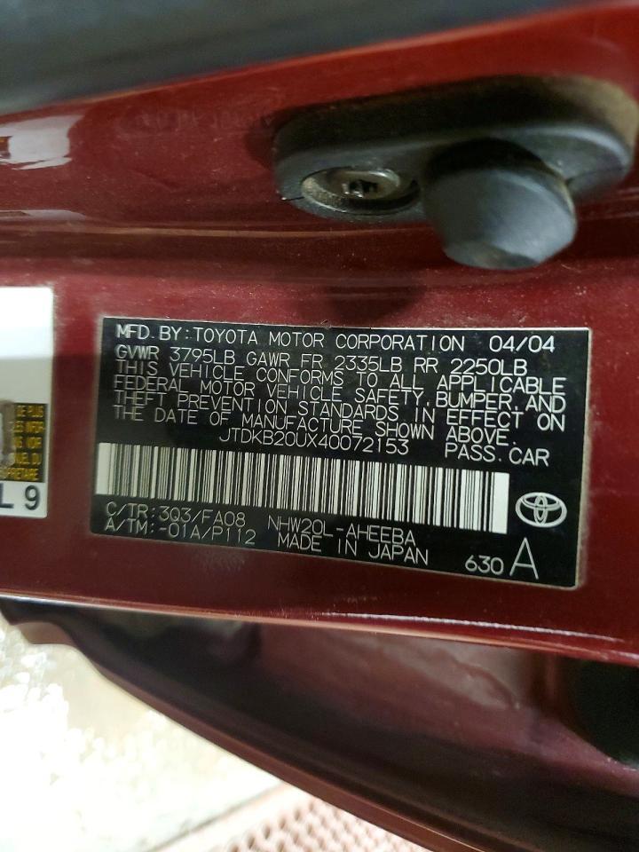 2004 TOYOTA PRIUS