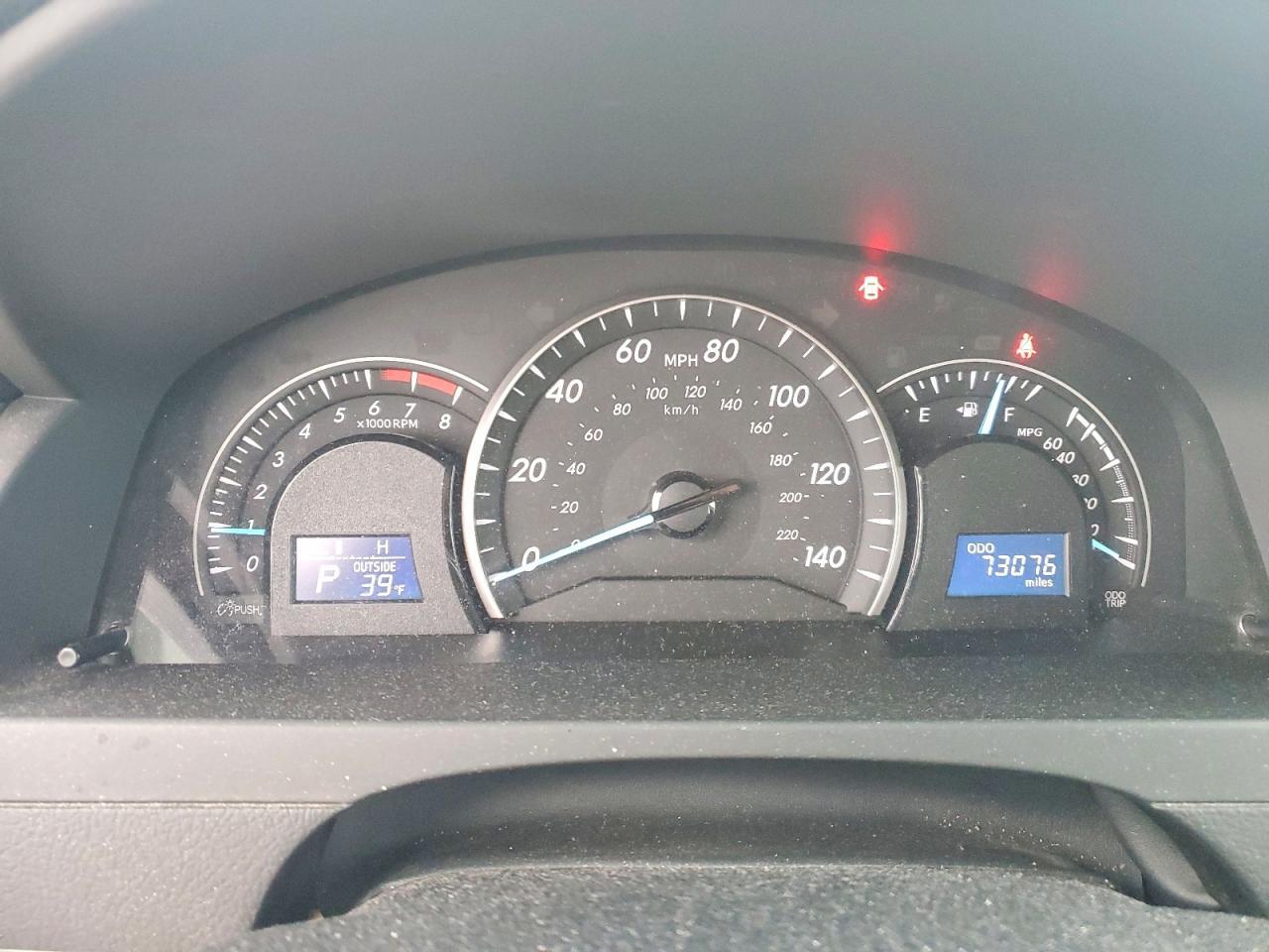 2012 TOYOTA CAMRY