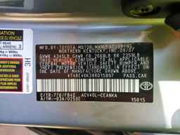 2008 TOYOTA CAMRY