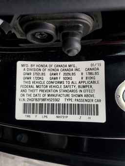 2015 HONDA CIVIC