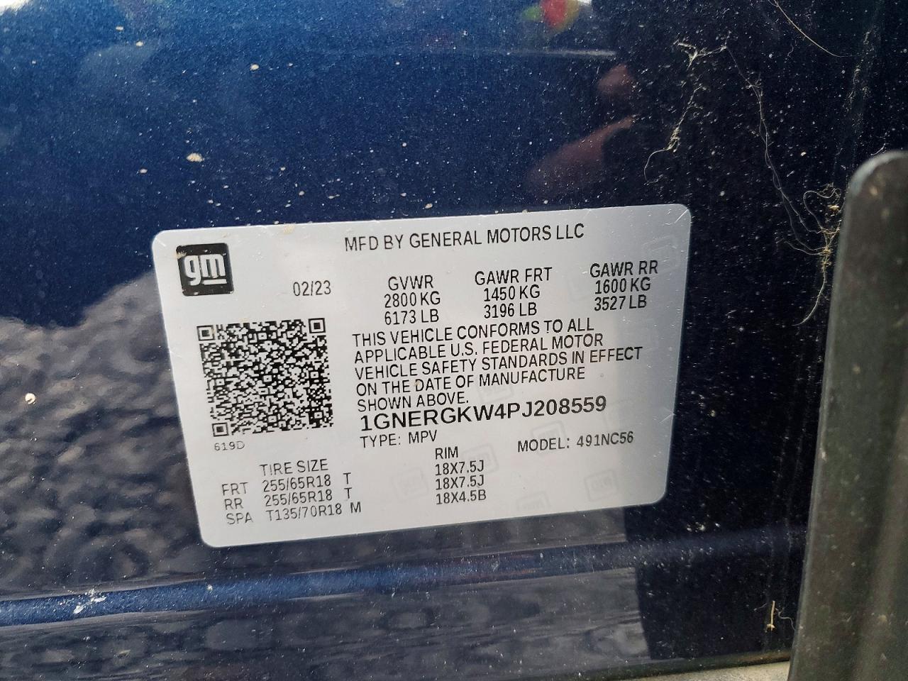 2023 CHEVROLET TRAVERSE