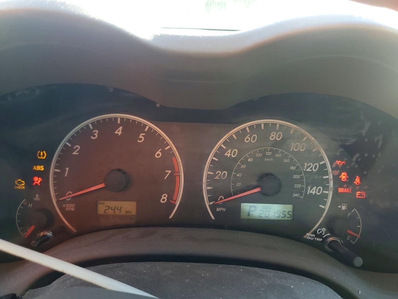2009 TOYOTA COROLLA