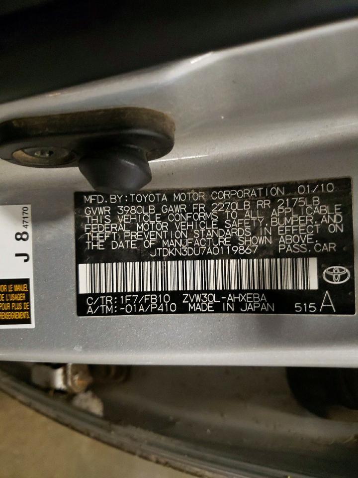 2010 TOYOTA PRIUS