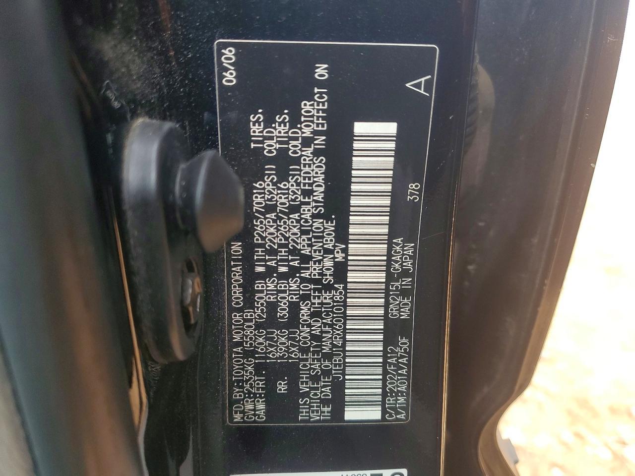 2006 TOYOTA 4Runner