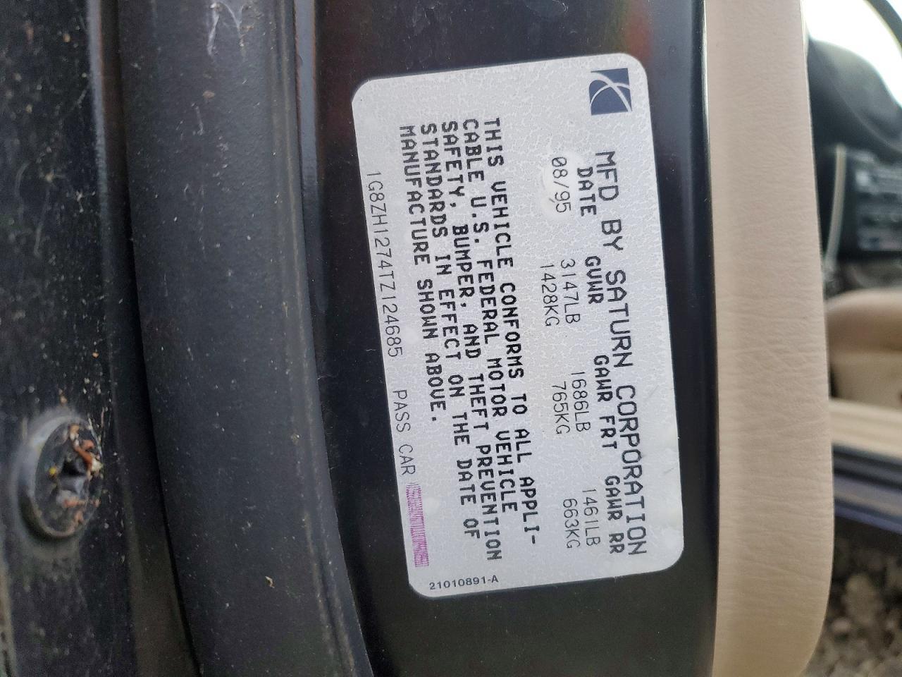 1996 SATURN Sc2