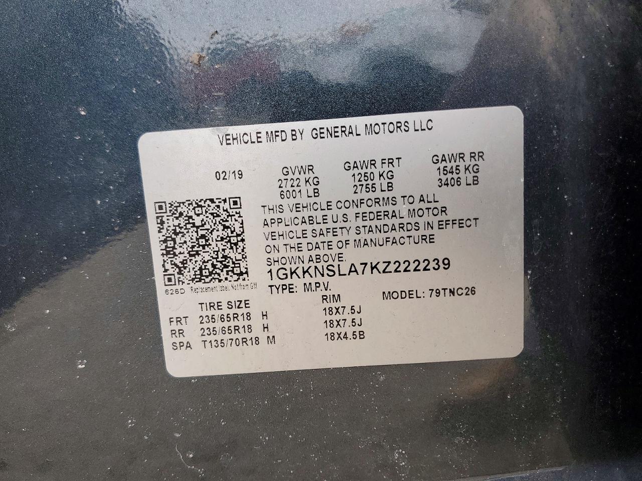 2019 GMC ACADIA