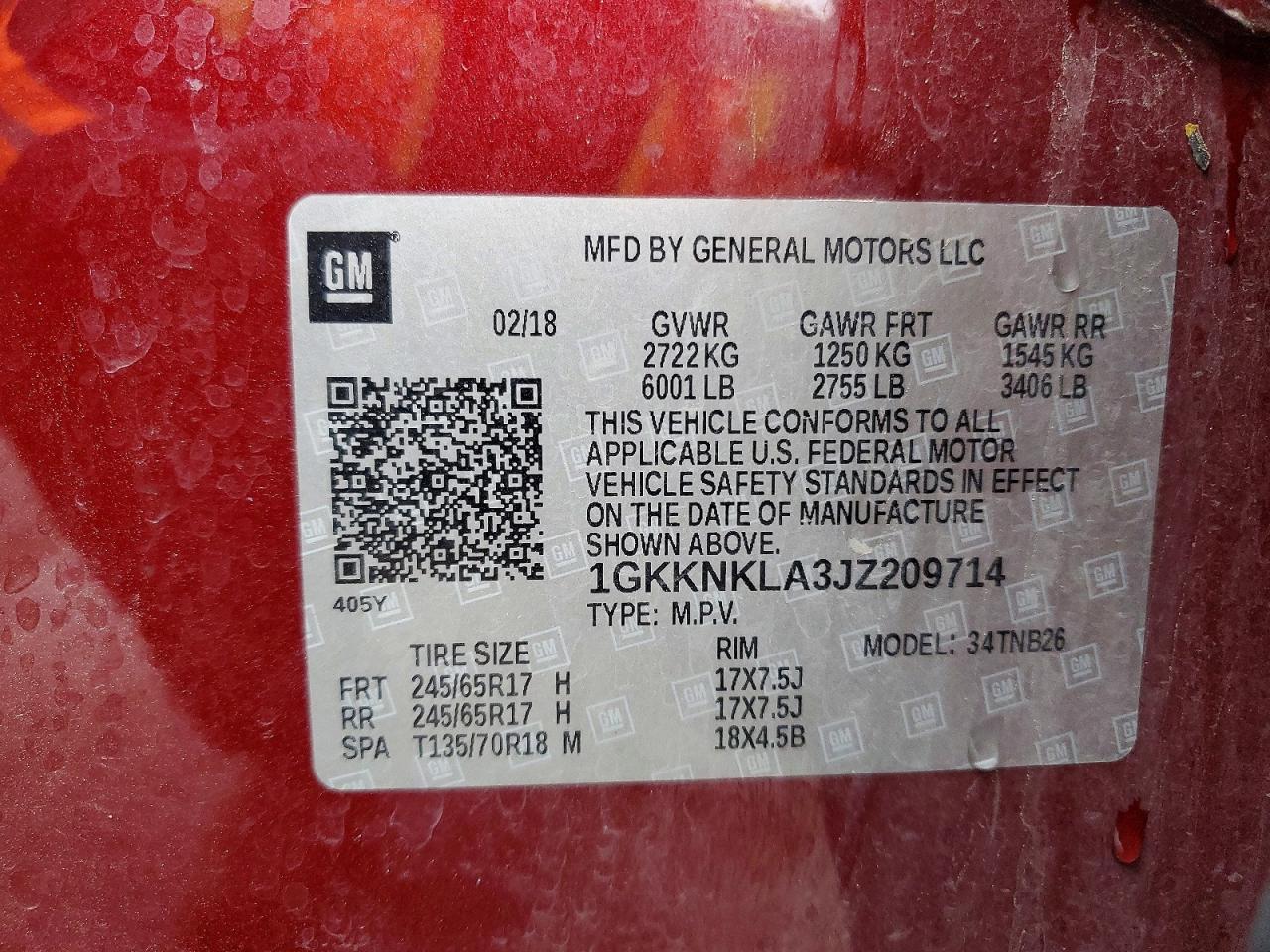 2018 GMC ACADIA