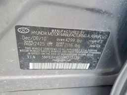2011 HYUNDAI SONATA