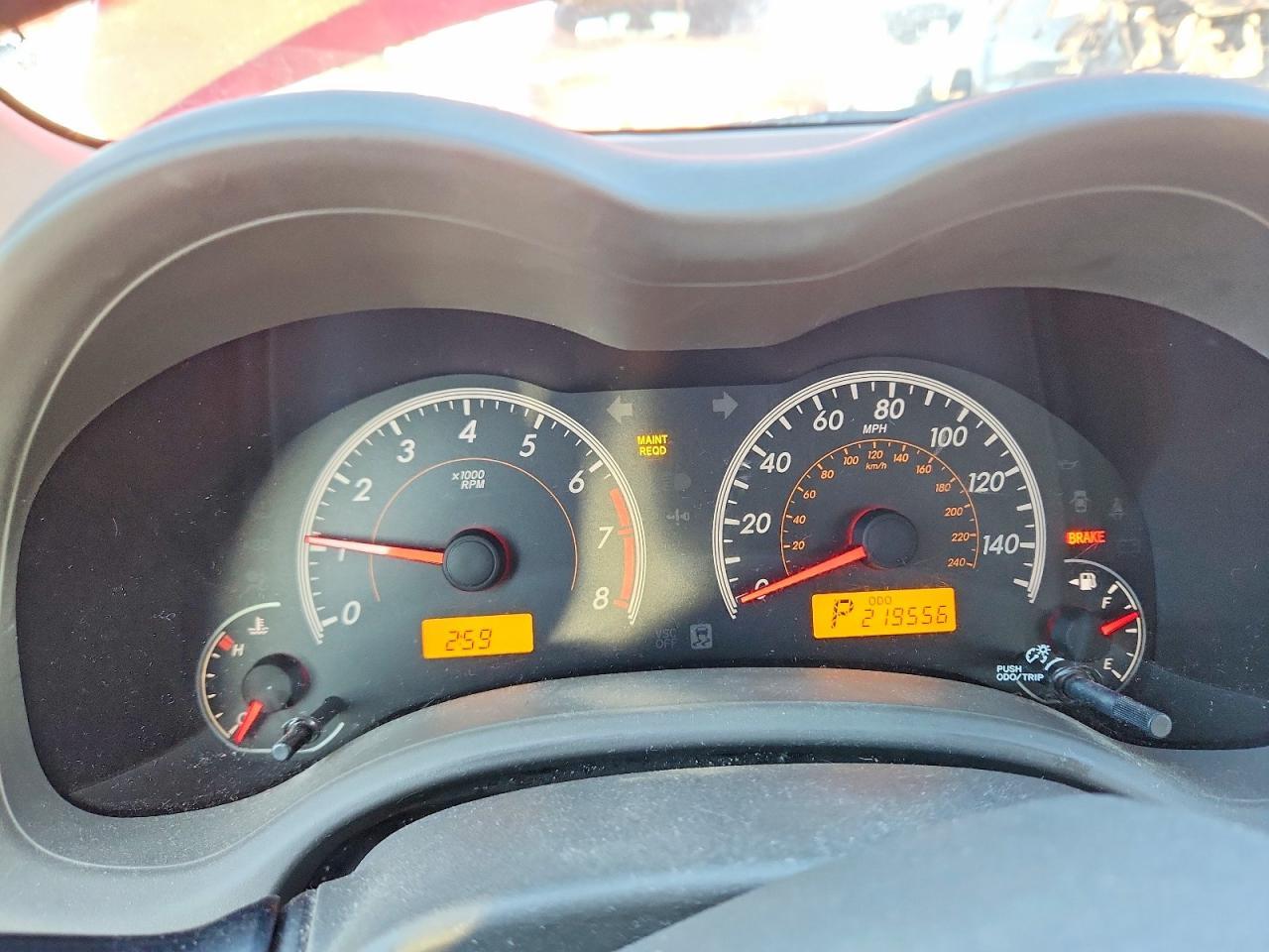 2009 TOYOTA COROLLA
