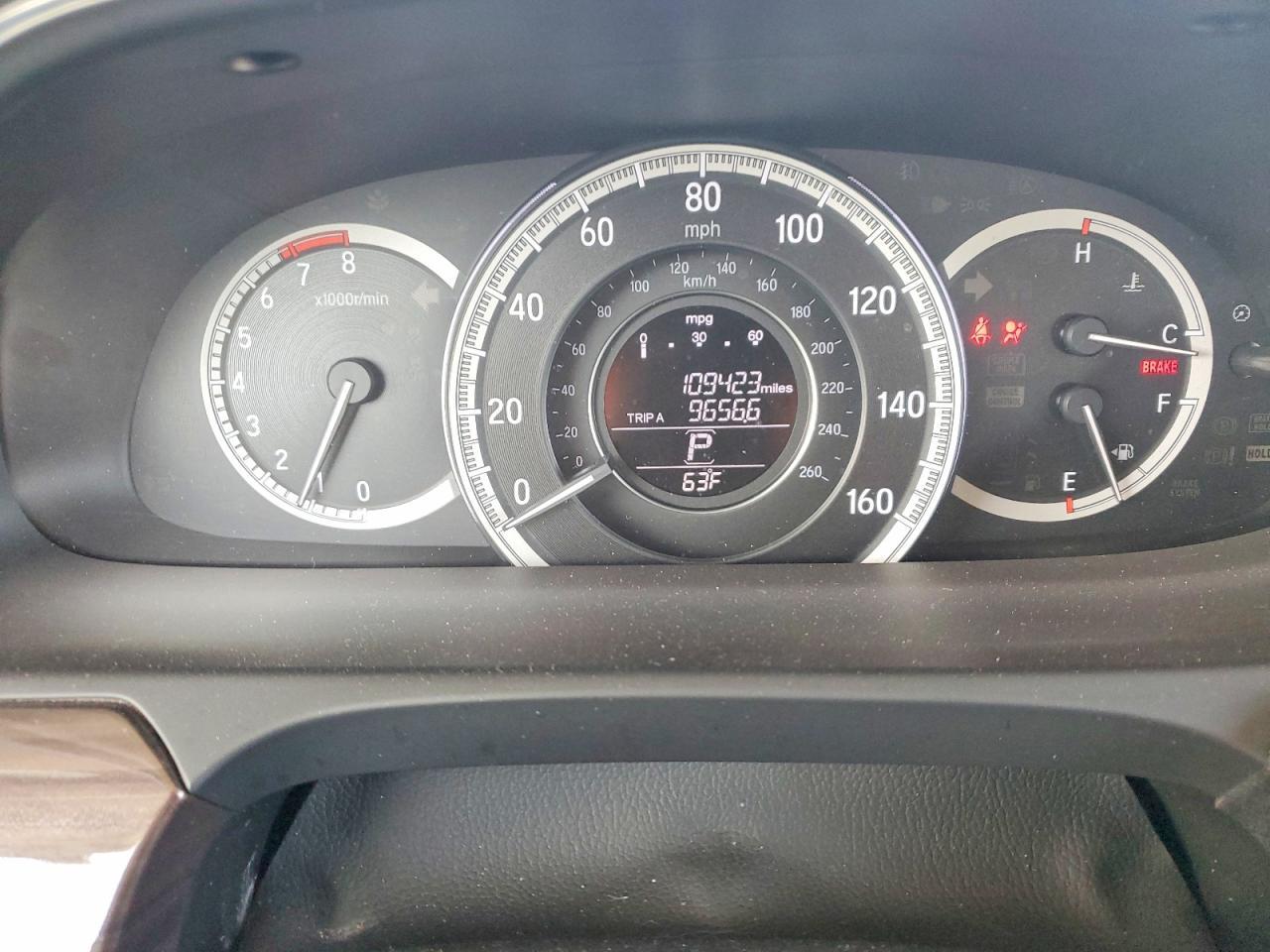 2016 HONDA ACCORD