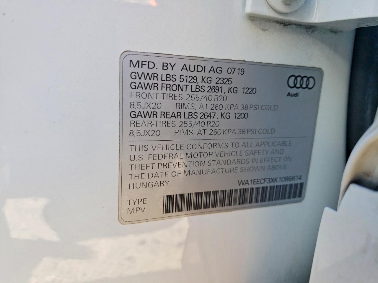 2019 AUDI Q3