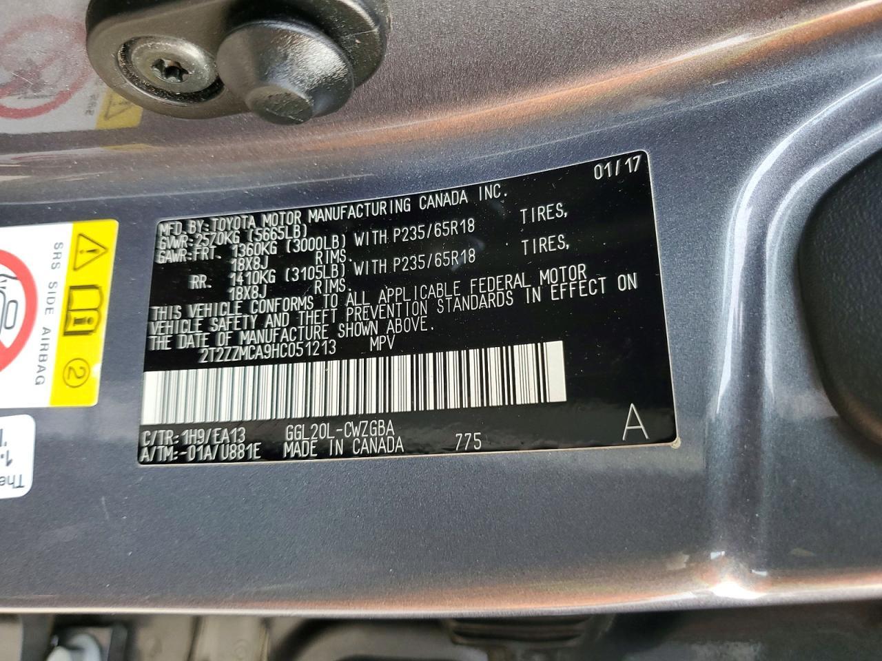 2017 LEXUS RX 350
