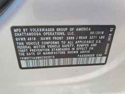 2017 VOLKSWAGEN Passat