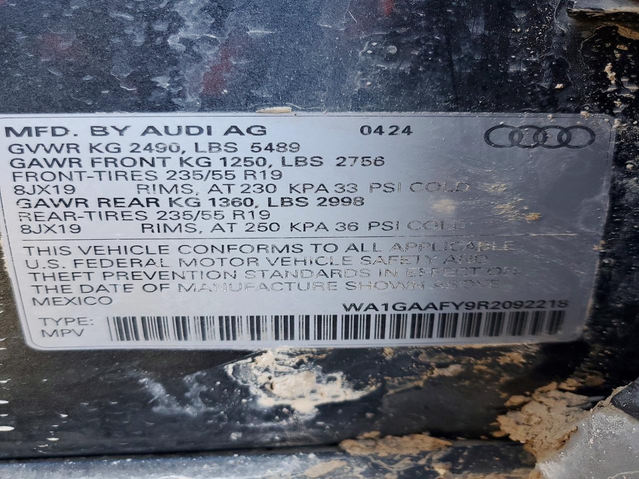 2024 AUDI Q5