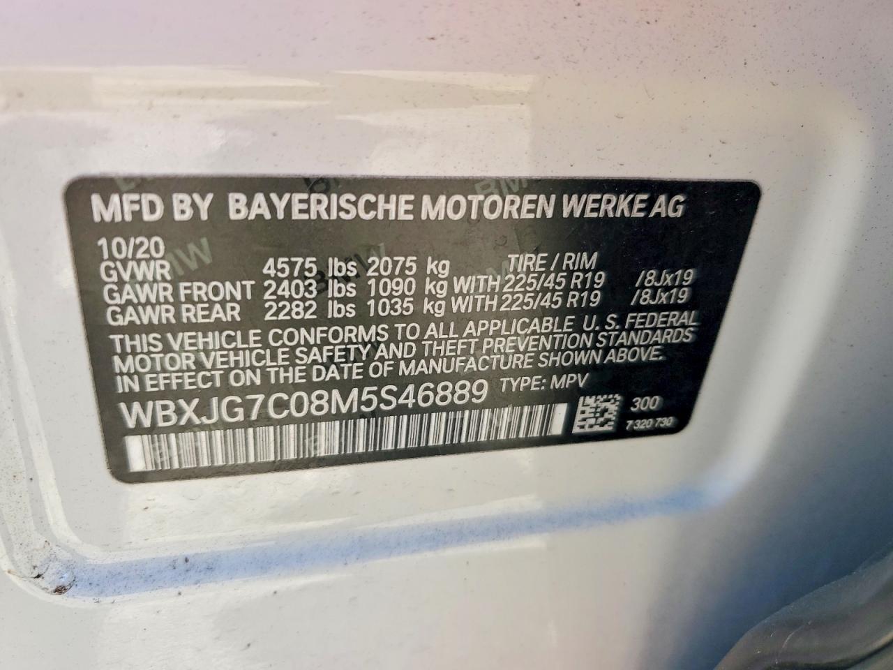 2021 BMW X1