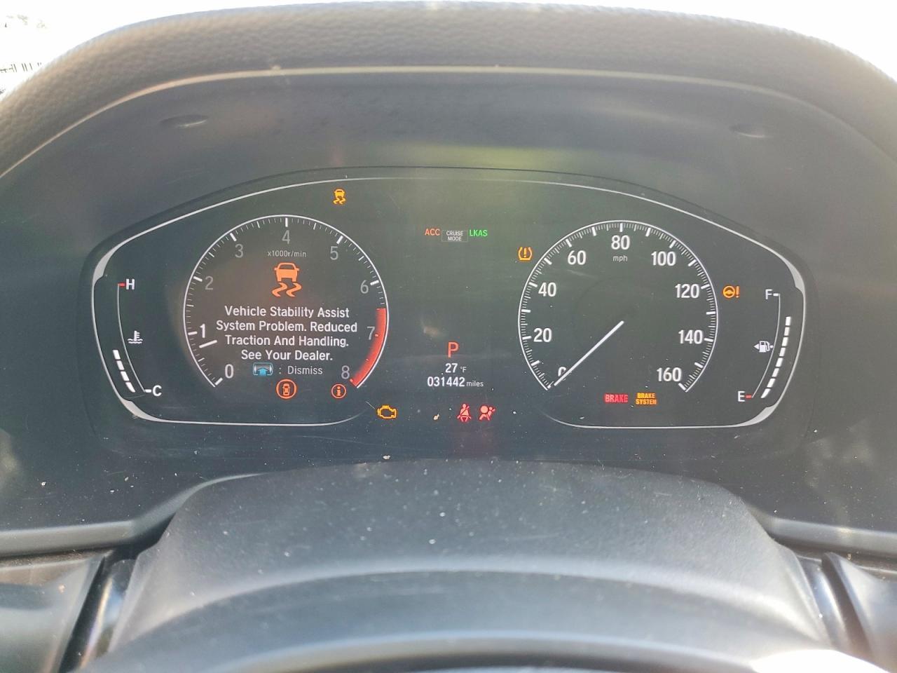 2020 HONDA ACCORD
