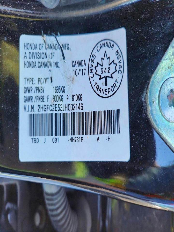 2018 HONDA CIVIC