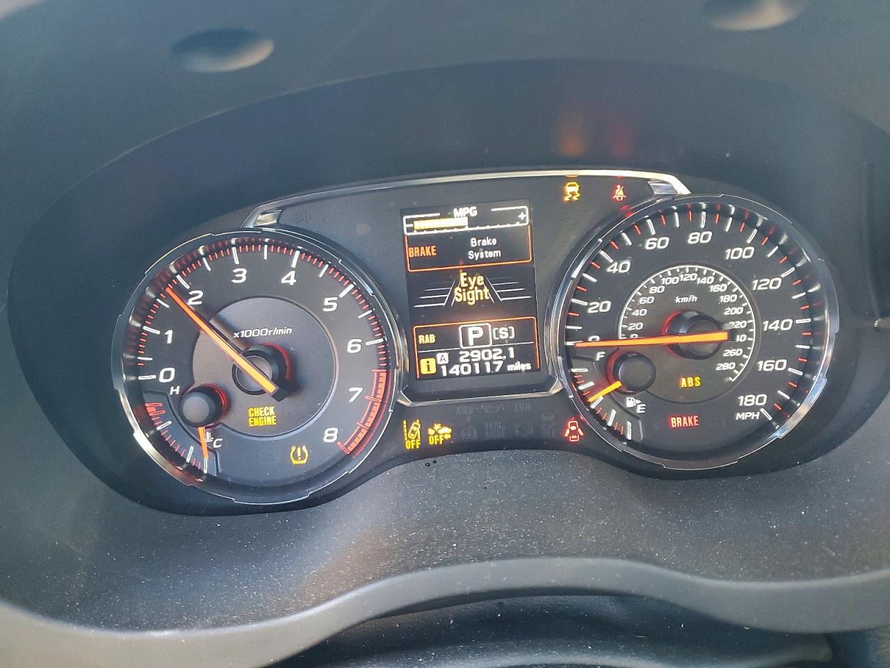 2018 SUBARU WRX