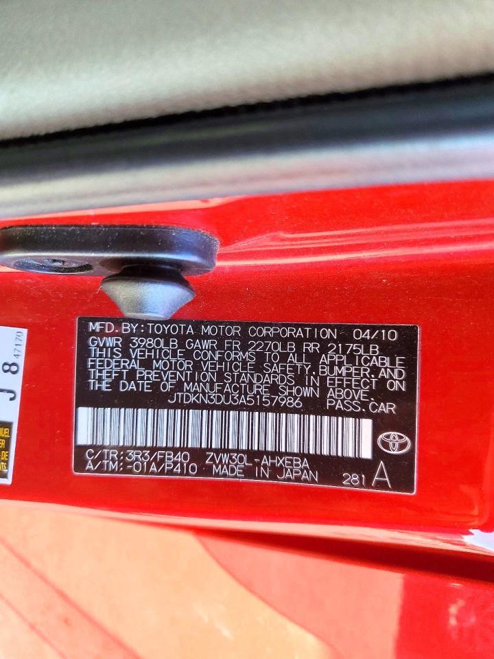 2010 TOYOTA PRIUS