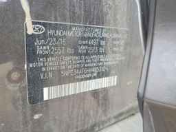 2017 HYUNDAI SONATA