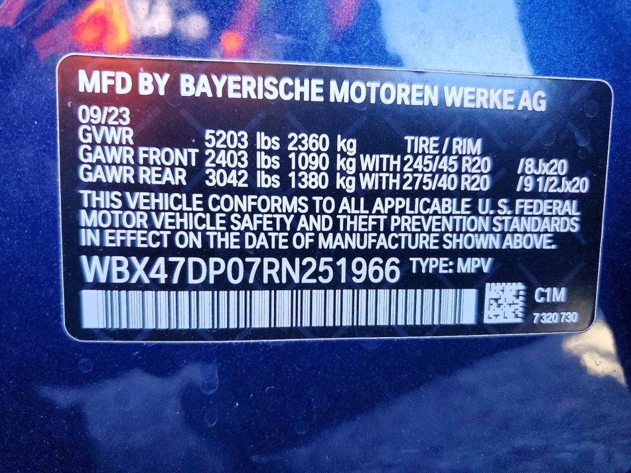 2024 BMW X3