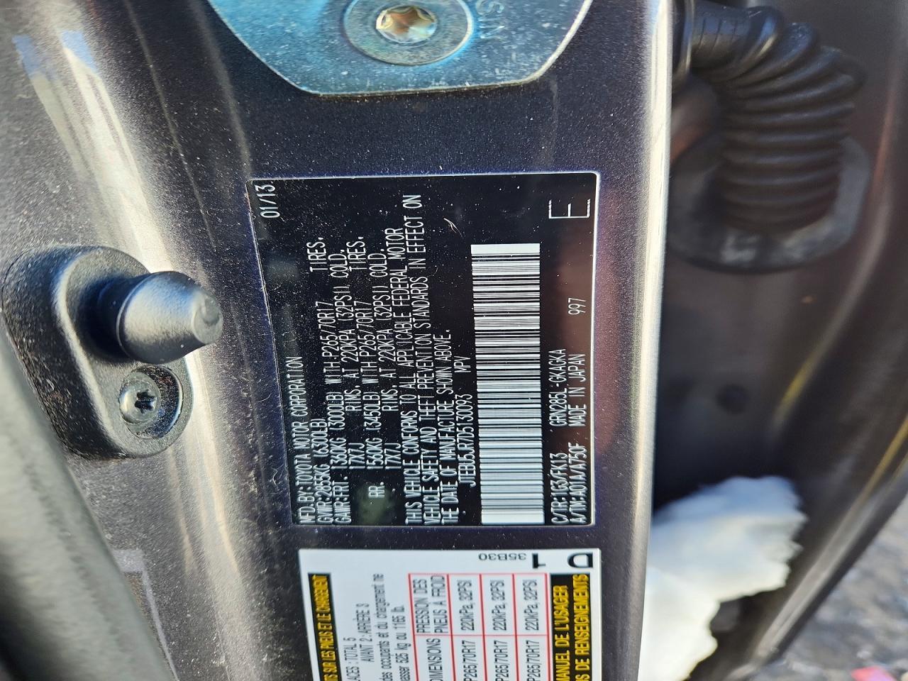 2013 TOYOTA 4Runner