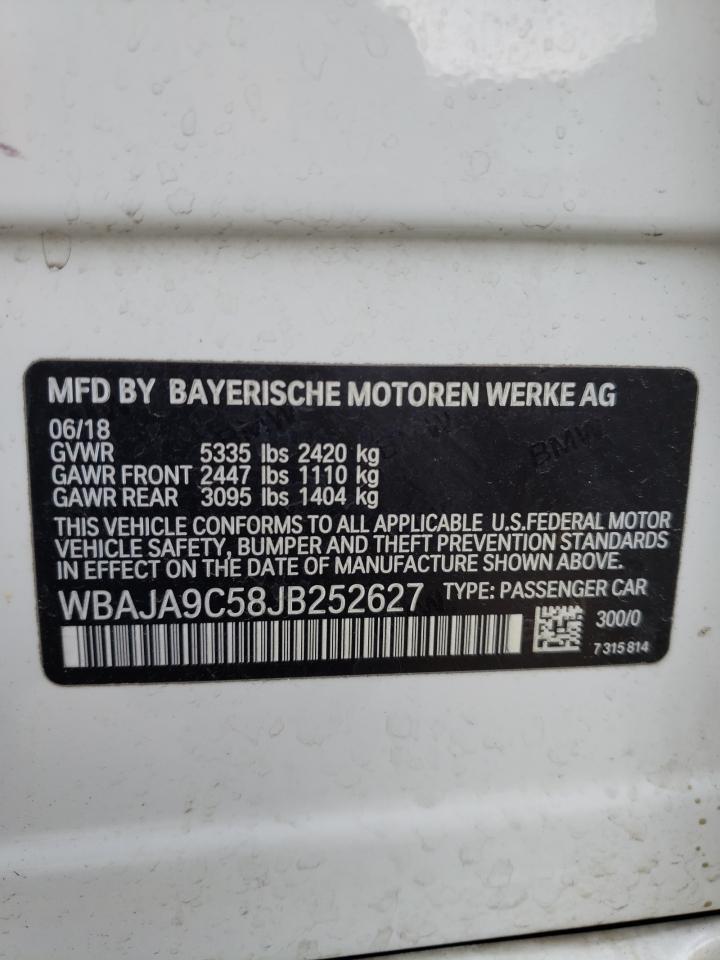 2018 BMW 5 series