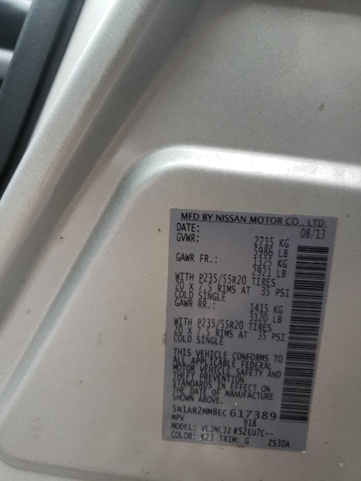 2014 NISSAN PATHFINDER