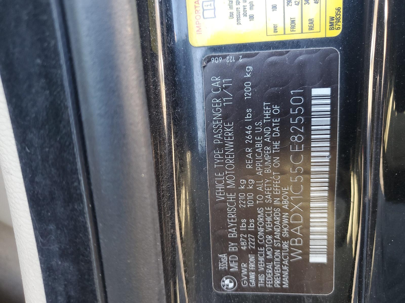 2012 BMW 3 SERIES