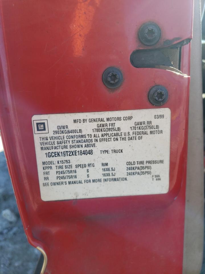 1999 CHEVROLET Silverado