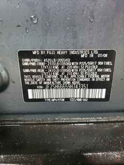 2009 SUBARU FORESTER