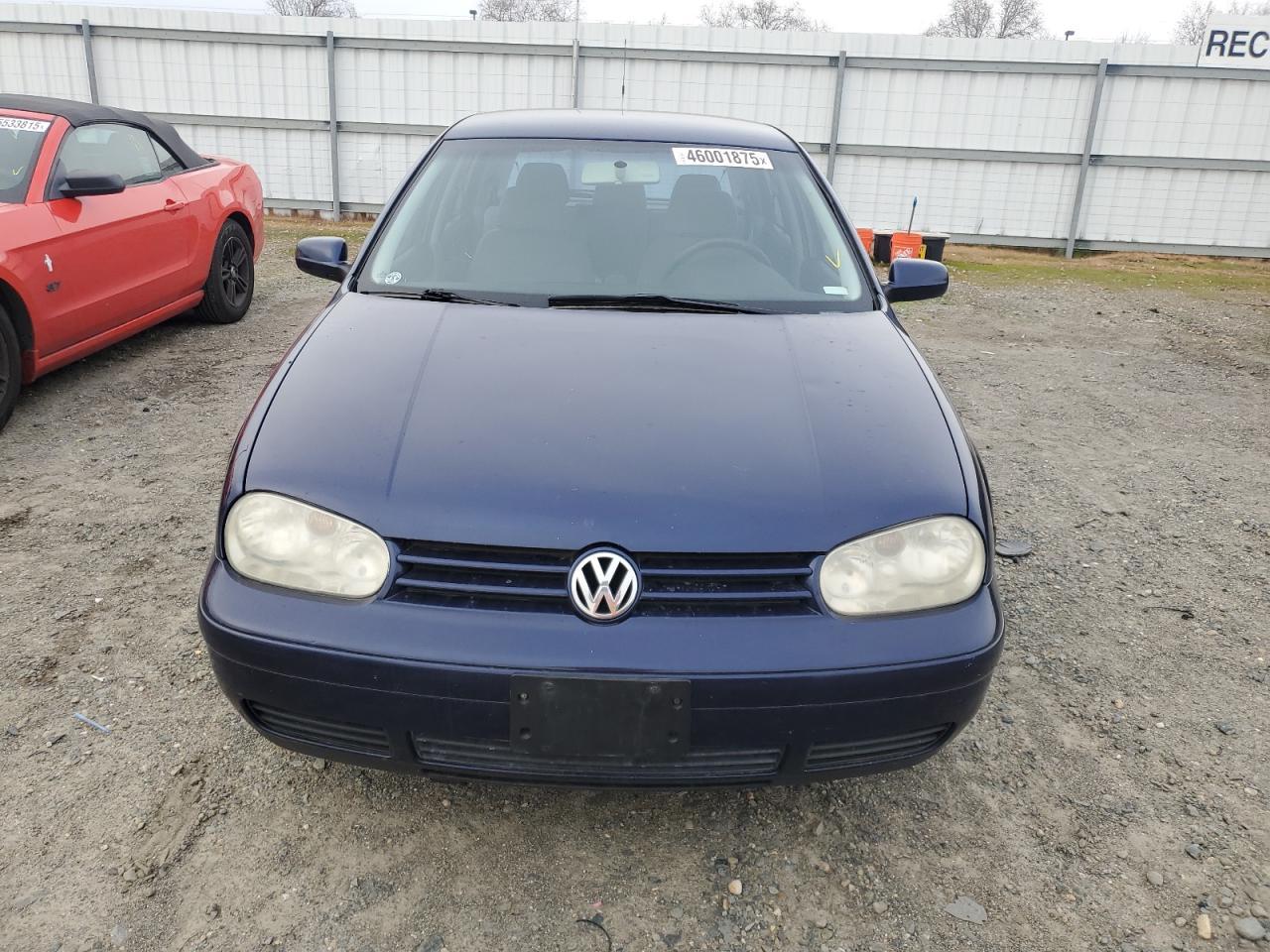 2002 VOLKSWAGEN GOLF