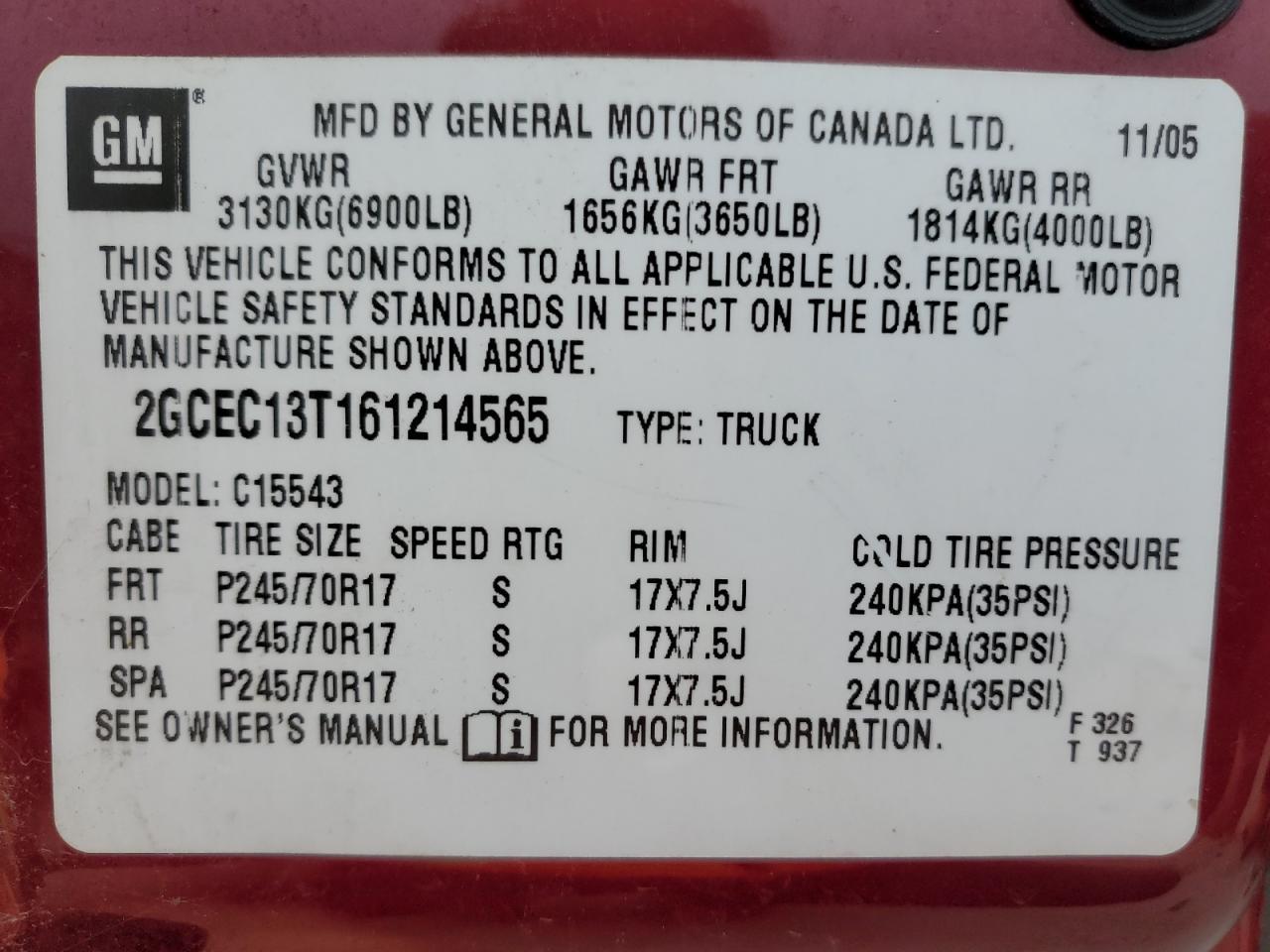 2006 CHEVROLET Silverado
