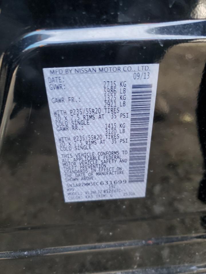 2014 NISSAN PATHFINDER