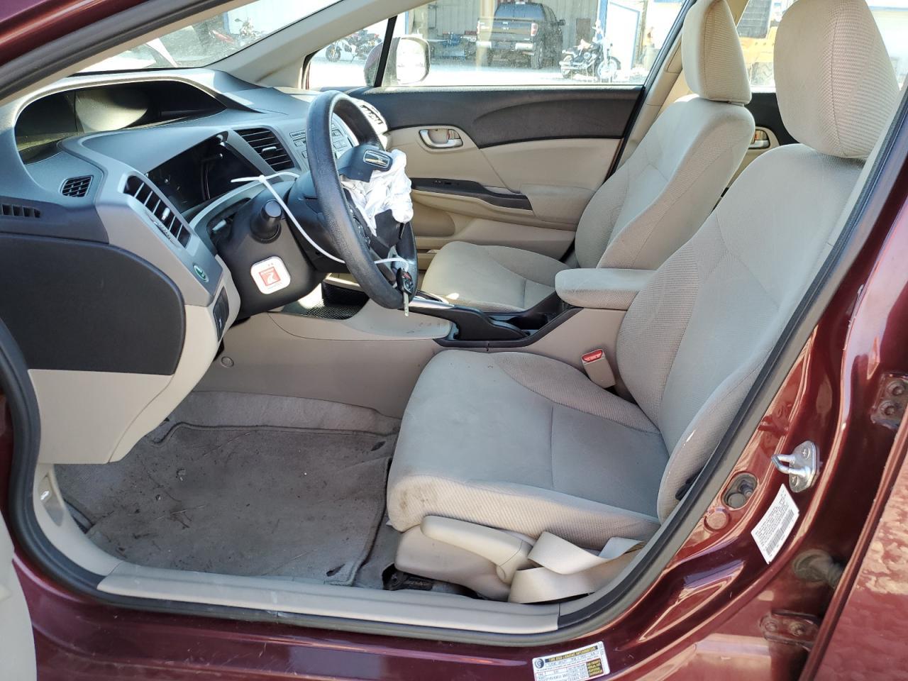 2012 HONDA CIVIC