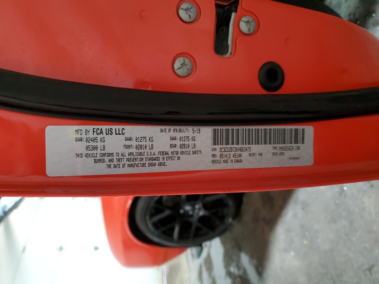 2019 DODGE Challenger